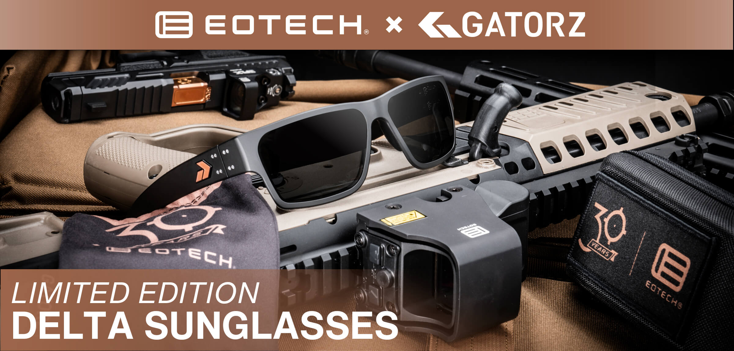 EOTECH® Partners with Gatorz® Eyewear for Limited Edition Delta Sungla