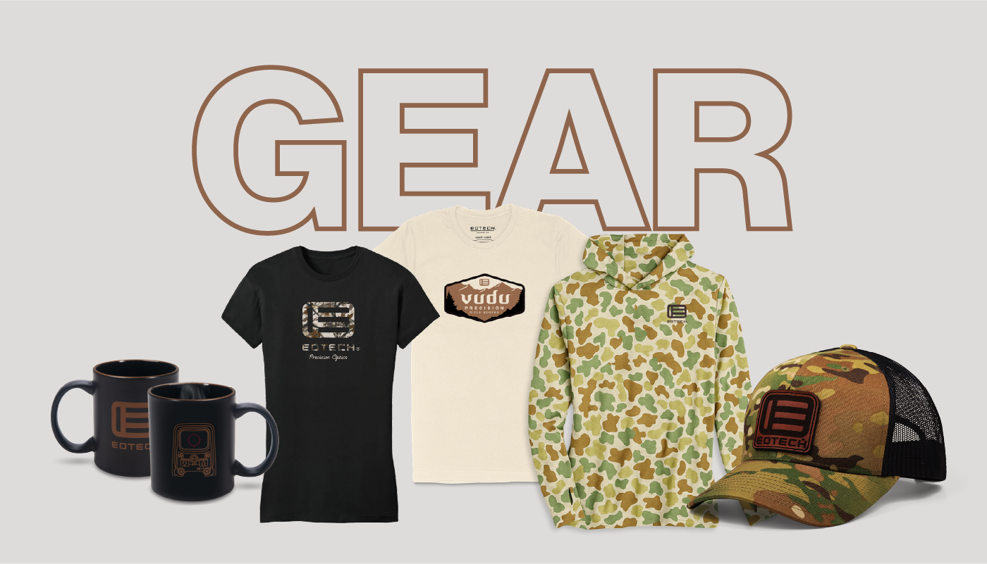 EOTECH Vudu Gear Assortment on grey background