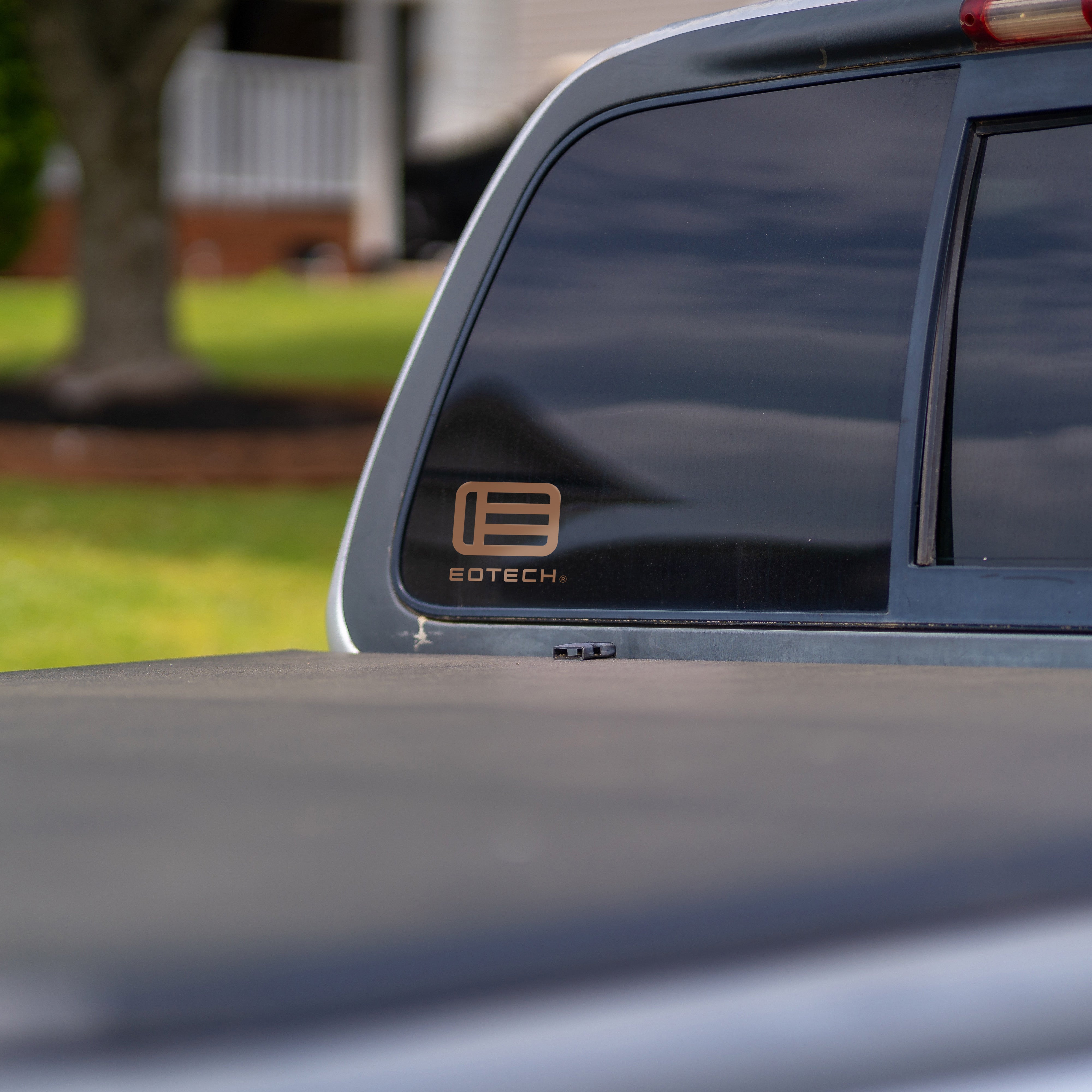 EOTECH Vinyl sticker on truck