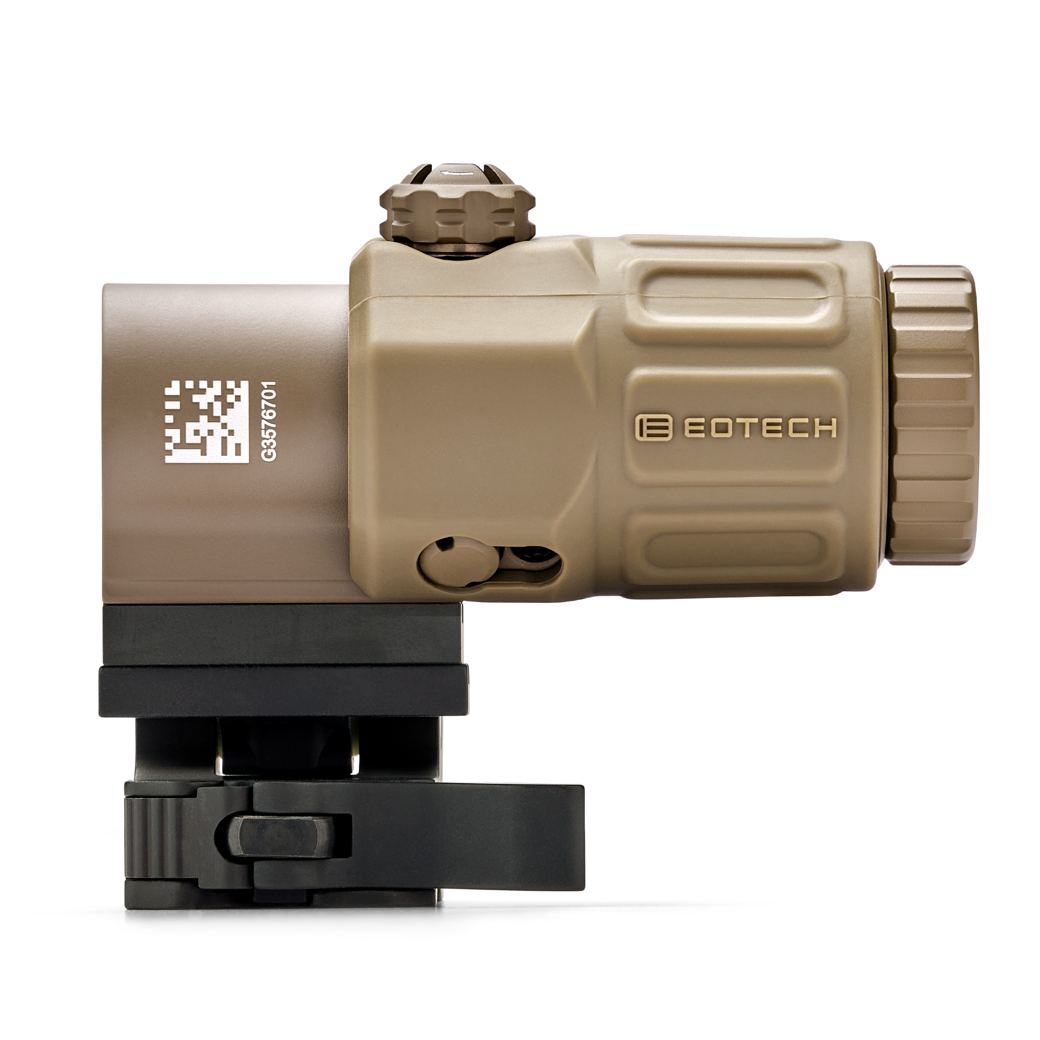 Tan EOTECH G33 Magnifier white background