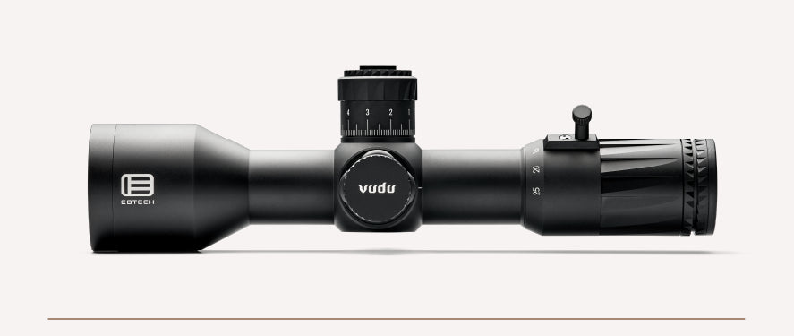 Black EOTECH Vudu Rifle Scope on white background