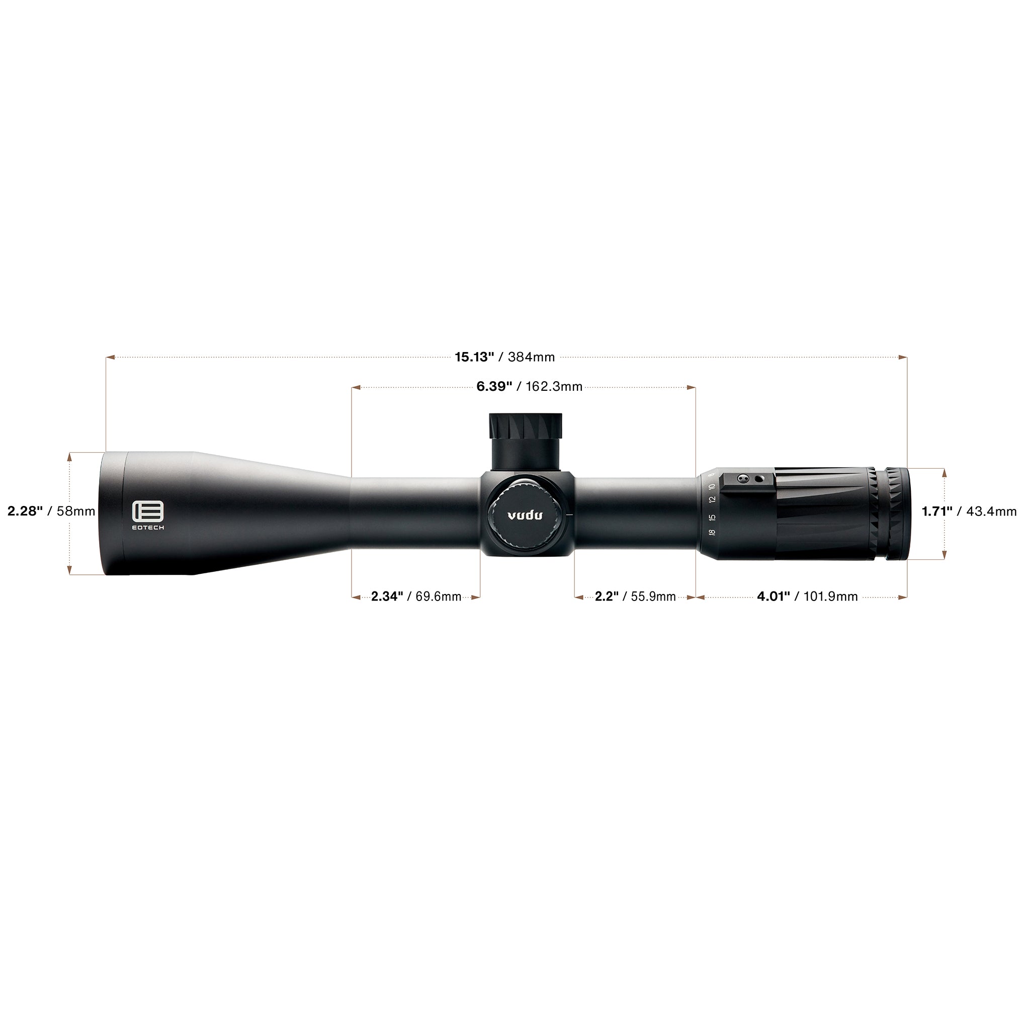 Vudu® 3.5-18x50 SFP