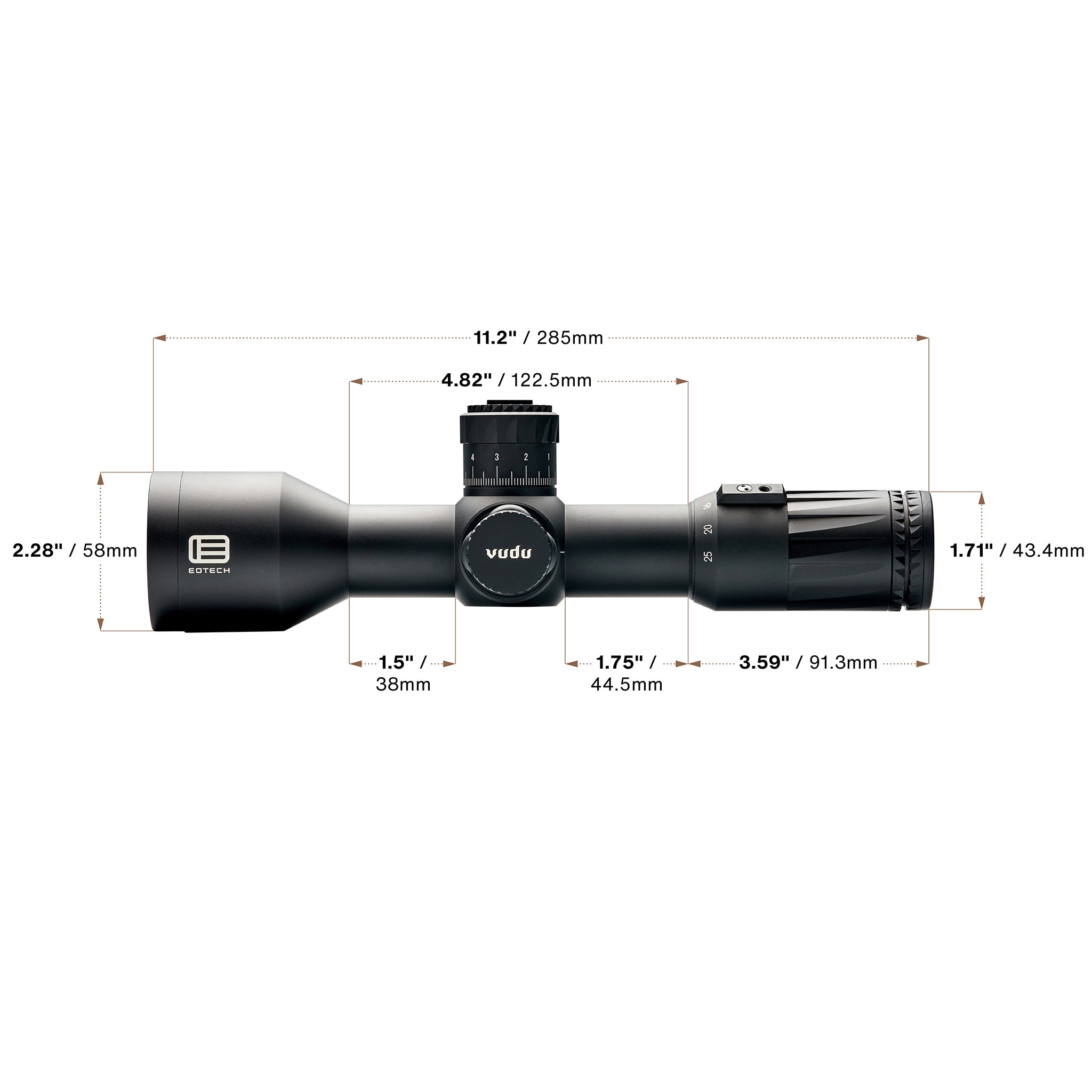 Vudu® 5-25x50 FFP