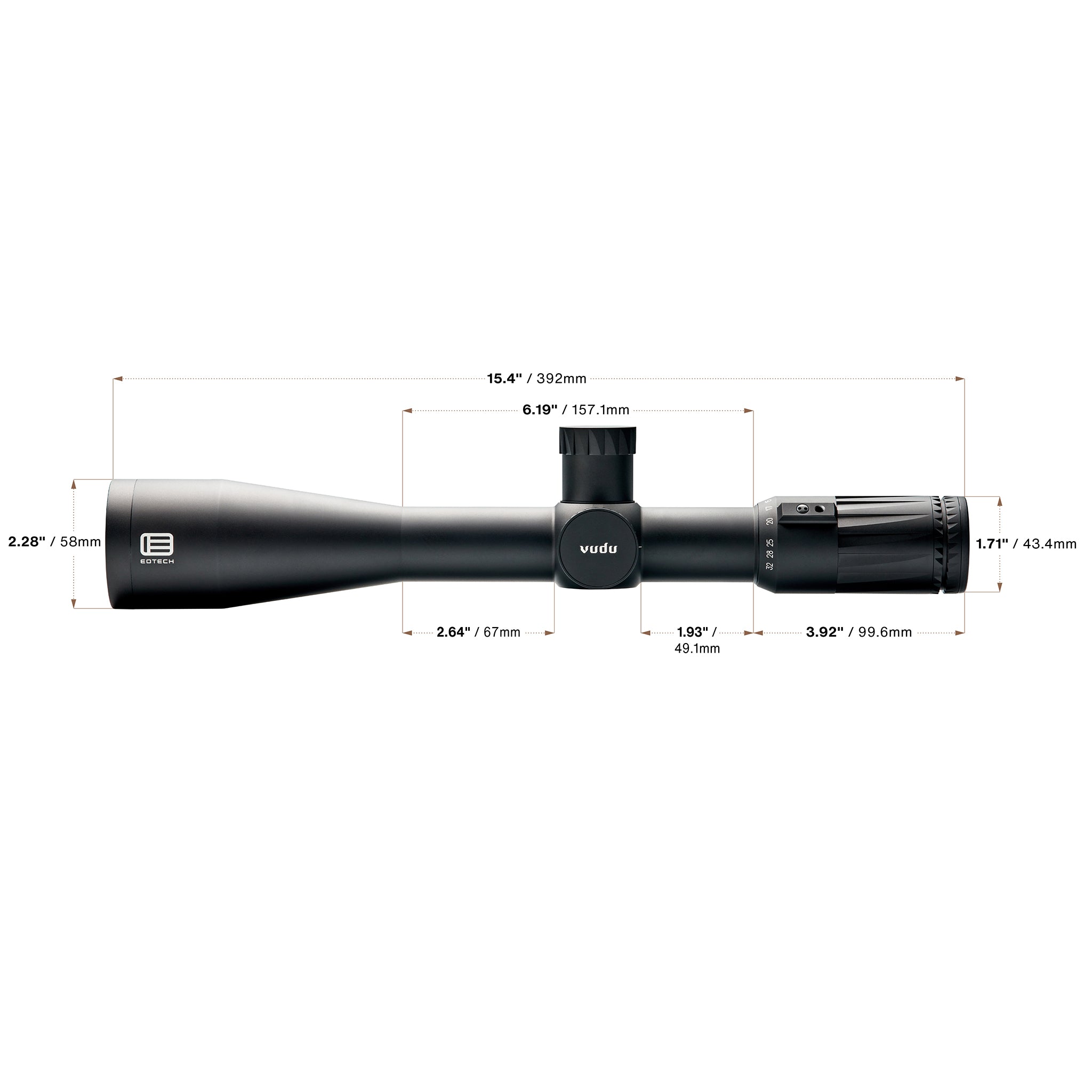 Vudu® 8-32x50 SFP