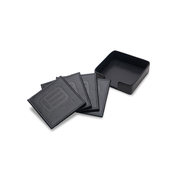 EOTECH Premium Leather Coaster Set