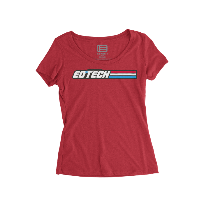 EOTECH - A Real American Company Tri-Blend Ladies T-Shirt