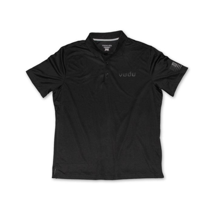 Vudu Debossed Short Sleeve Polo