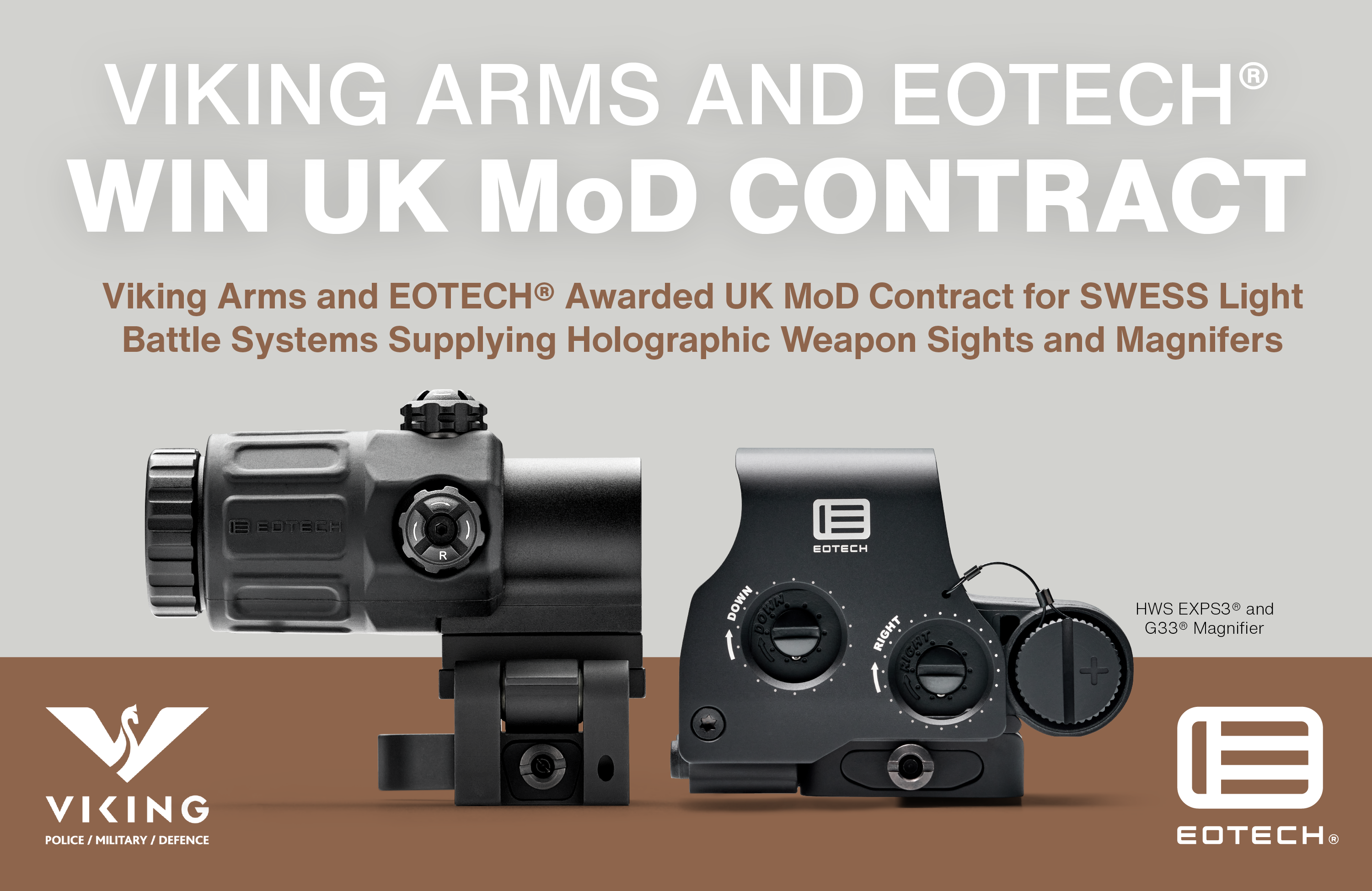 EOTECH Distributor Awarded UK MoD Contract for SWESS Light Battle Systems