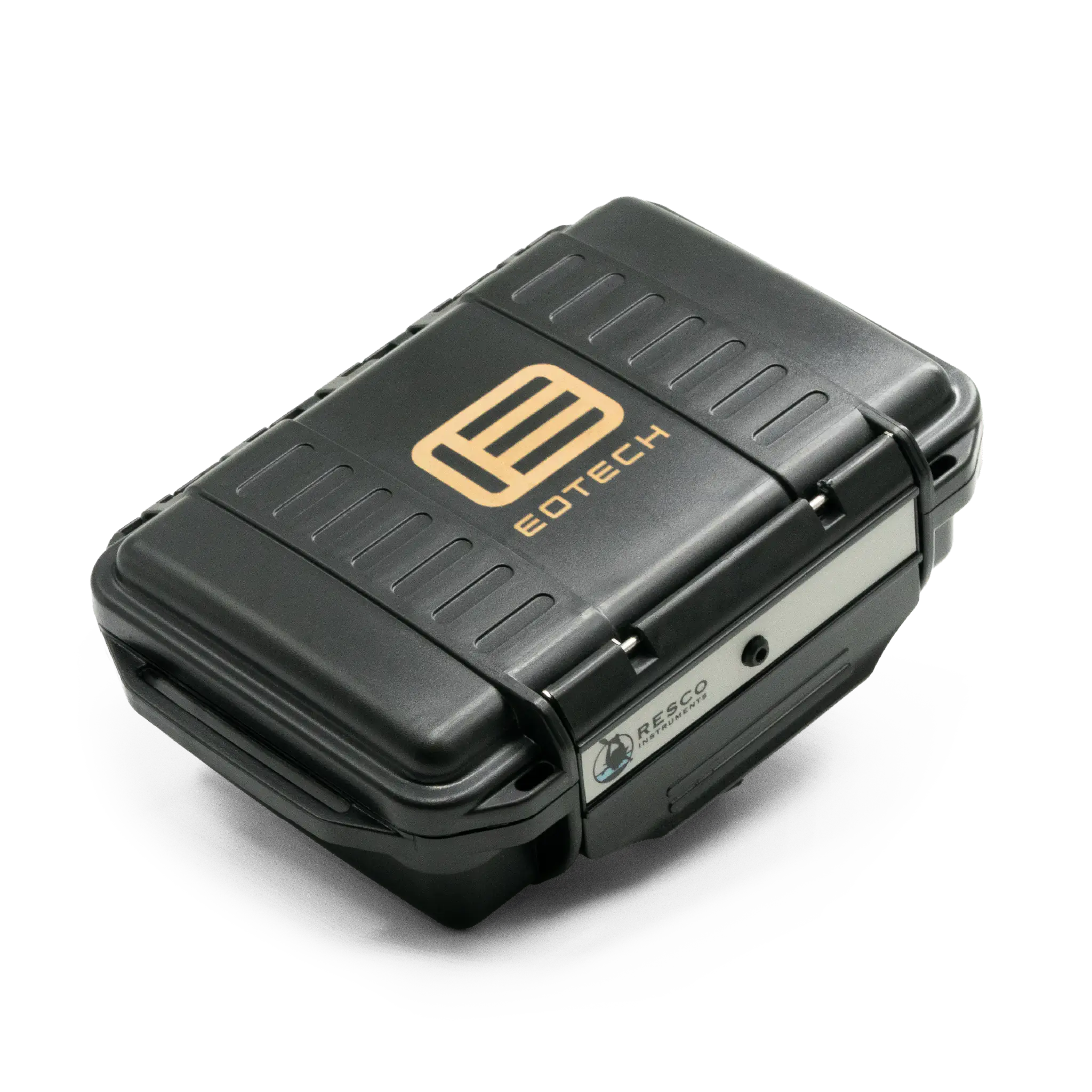 Black hard case with EOTECH branding on a white background