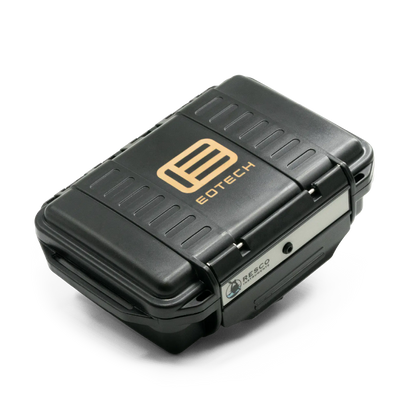 Black hard case with EOTECH branding on a white background