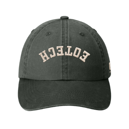 Dark gray cap with 'EOTech' branding on a white background side profile