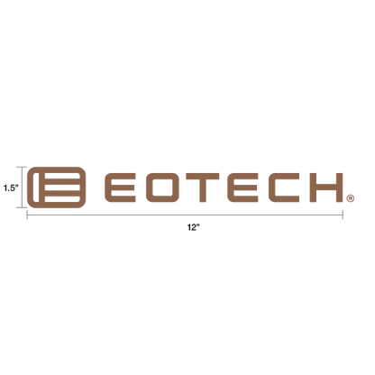 Copper horizontal logo vinyl