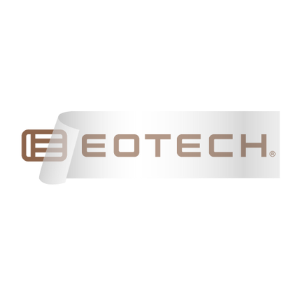 EOTECH horizontal logo vinyl decal with transfer