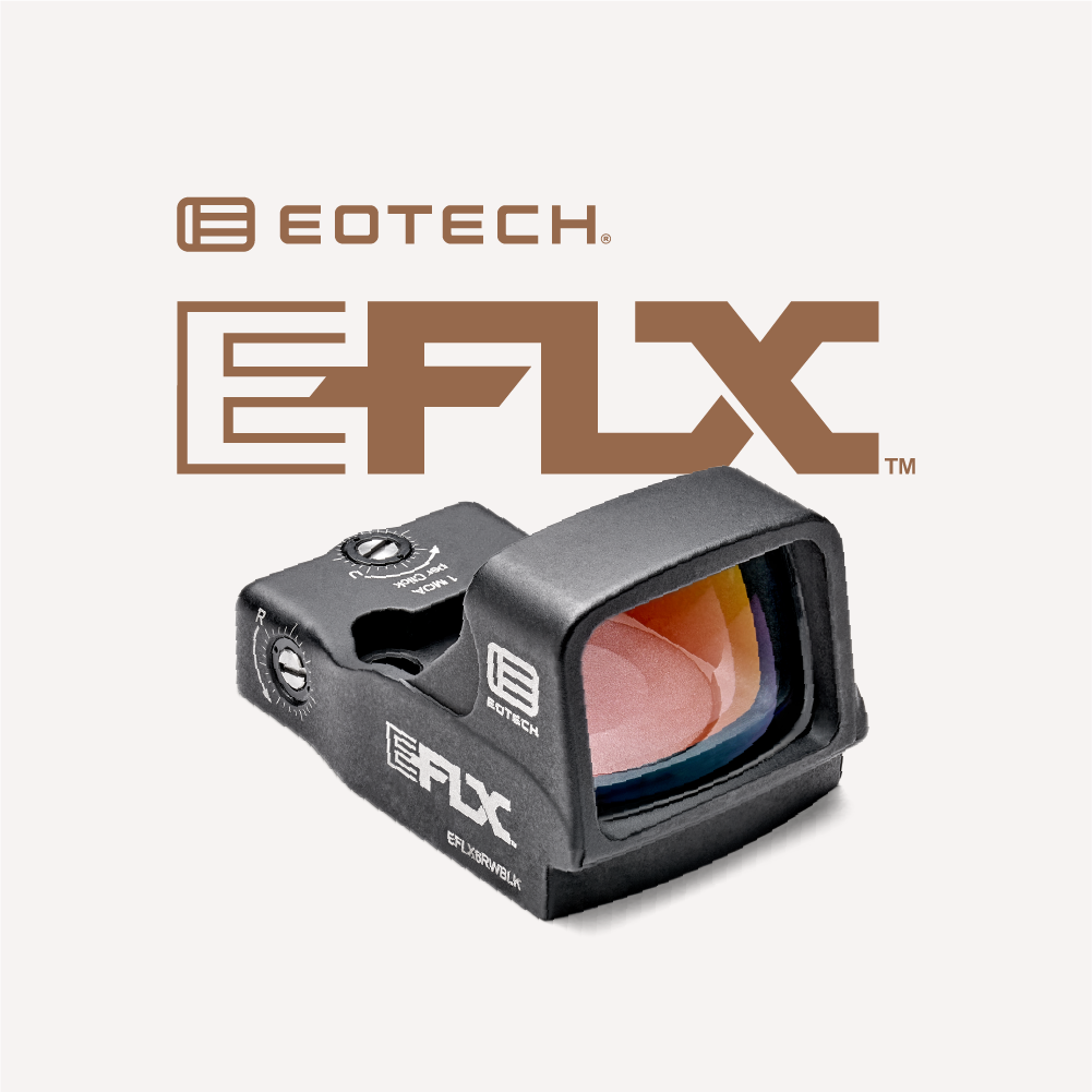 EOTECH EFLX sight on a white background