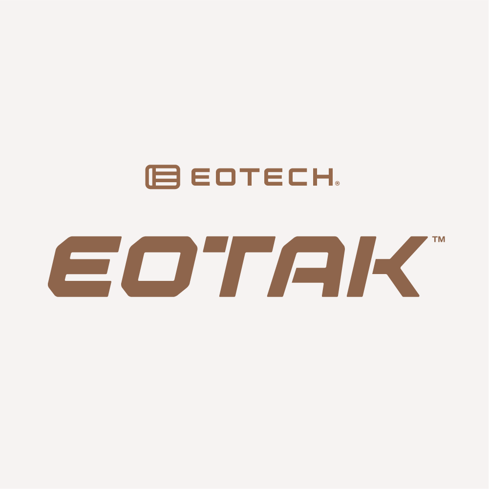 EOTECH EOTAK Logo copper on white background