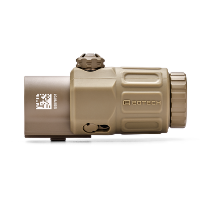 Tan EOTECH G33 Magnifier no mount white background