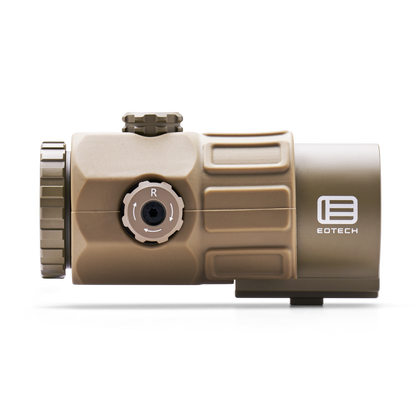 EOTECH G45 magnifier no mount tan on white background