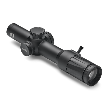 Vudu Black riflescope on a white background