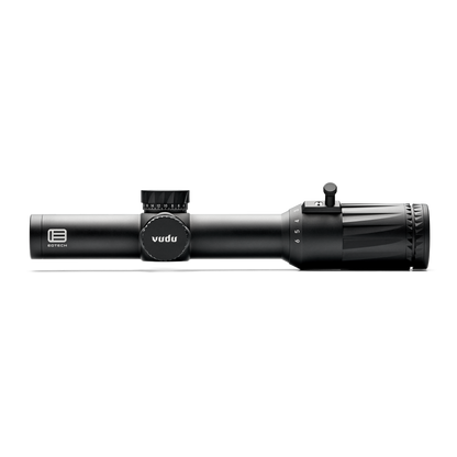 Black EOTECH Vudu rifle scope on a white background