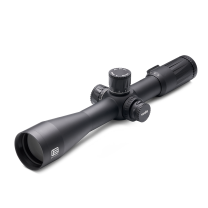 Black EOTECH Vudu rifle scope on a white background