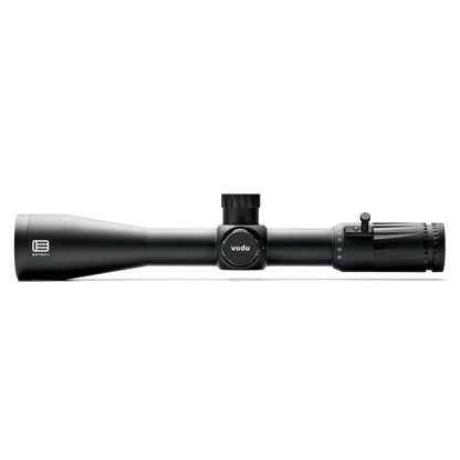 Vudu Black riflescope on a white background