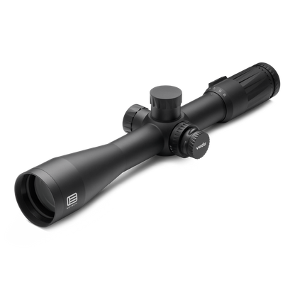 Vudu Black riflescope on a white background