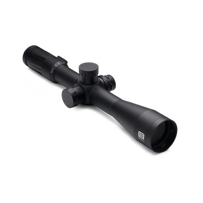 Vudu Black riflescope on a white background