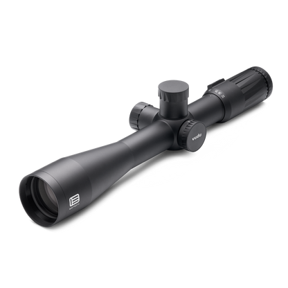 Vudu Black riflescope on a white background