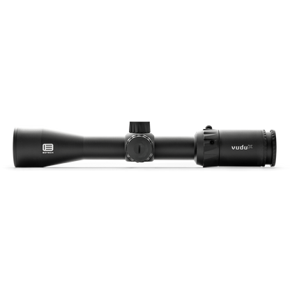 Vudu Black riflescope on a white background