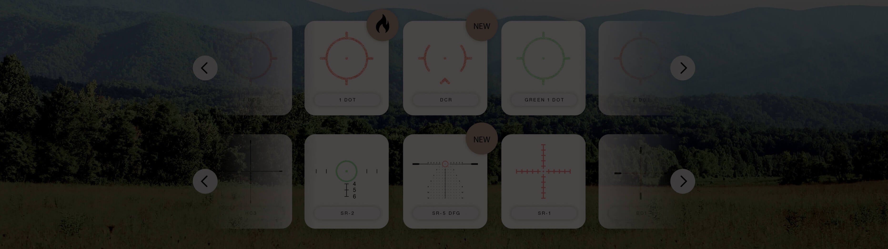 EOTECH HWS Reticle Page