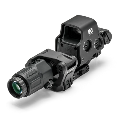 EOTECH HHS Unity Black Right rear angle with magnifier down