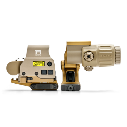EOTECH HHS Unity Tan left sided angle with magnifier up