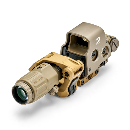 EOTECH HHS Unity Tan right rear angle with magnifier up