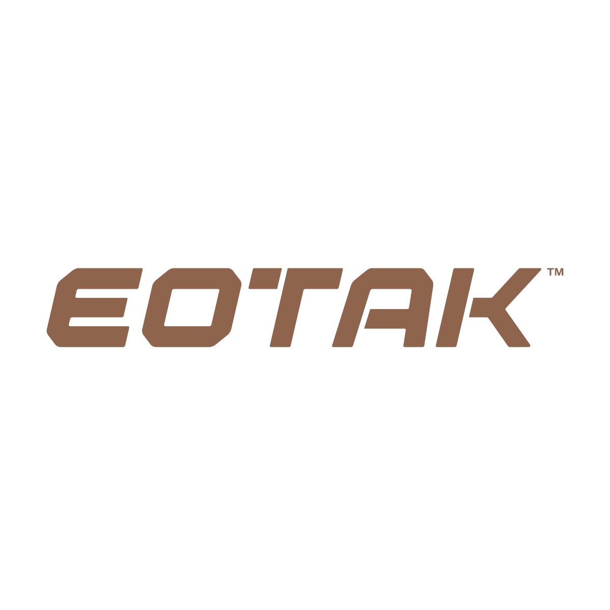 EOTAK logo in copper on a white background