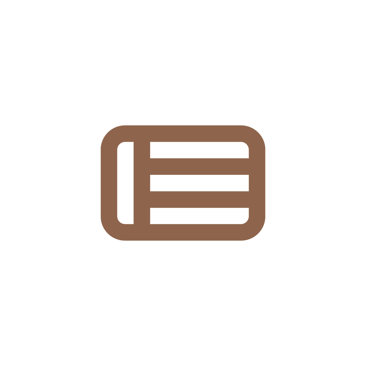 EOTECH Logo with no wordmark in copper