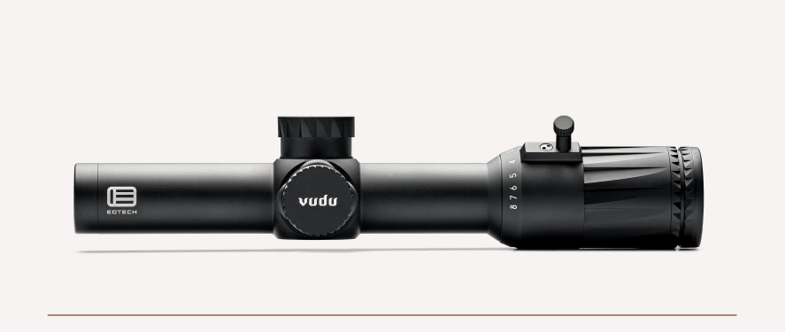 Black EOTECH Vudu Rifle Scope on white background