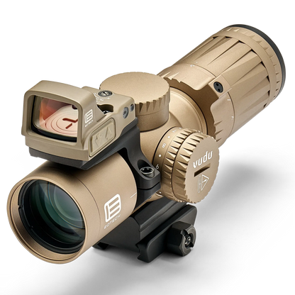 EOTECH Vudu® Tan 3-9x32 SFP with EFLX Front Angle Left Side