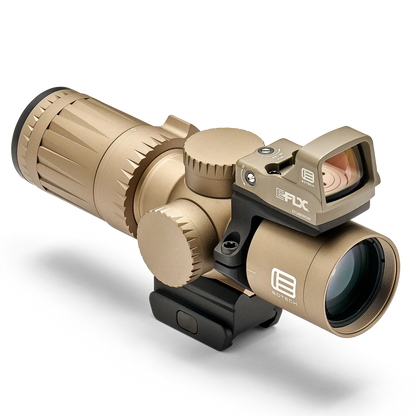 EOTECH Vudu® Tan 3-9x32 SFP with EFLX Front Angle Right Side