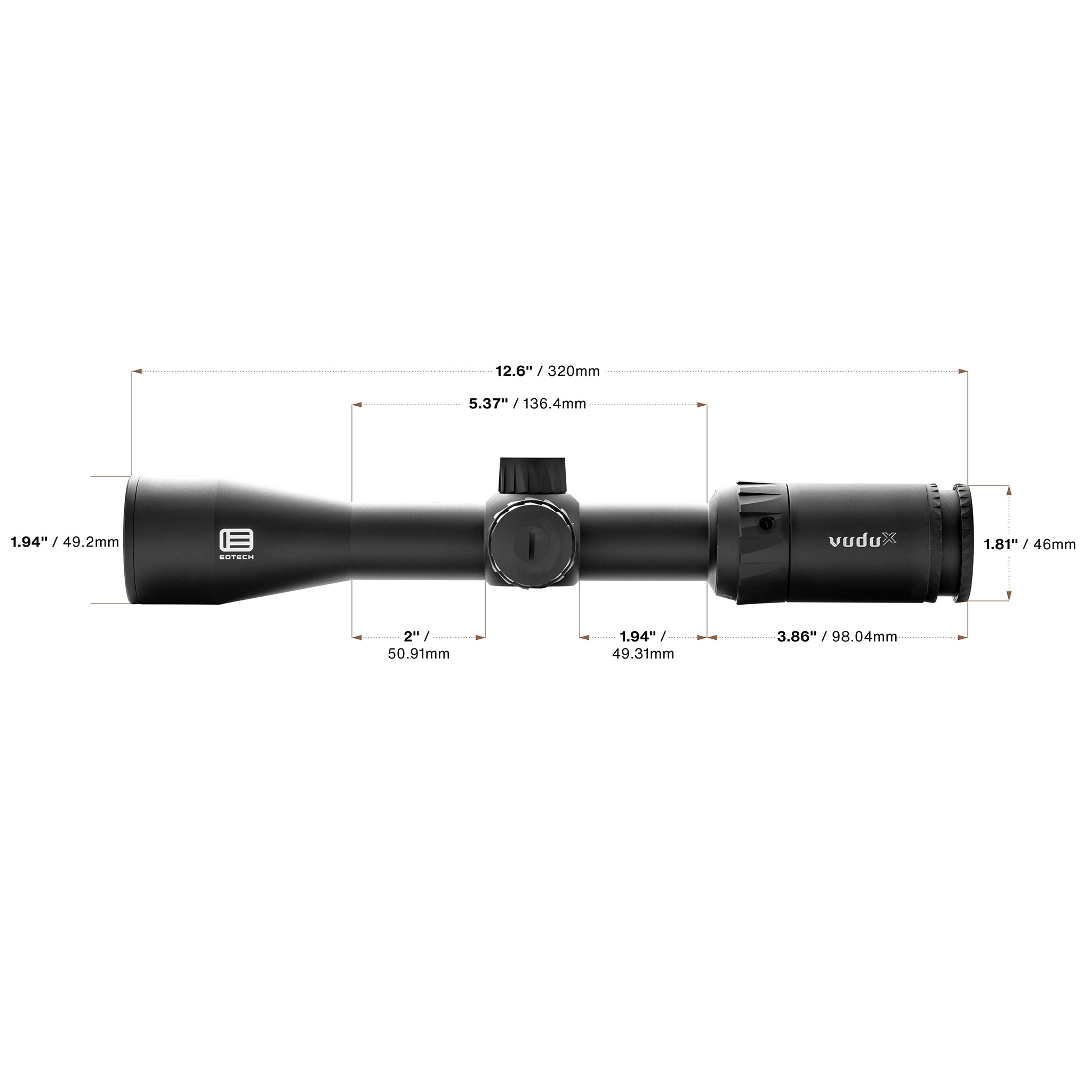 ＧＲＥＣＯ　　ＭＢ－Ｘ２ EOTECH Vudu X 2-12x40 SFP