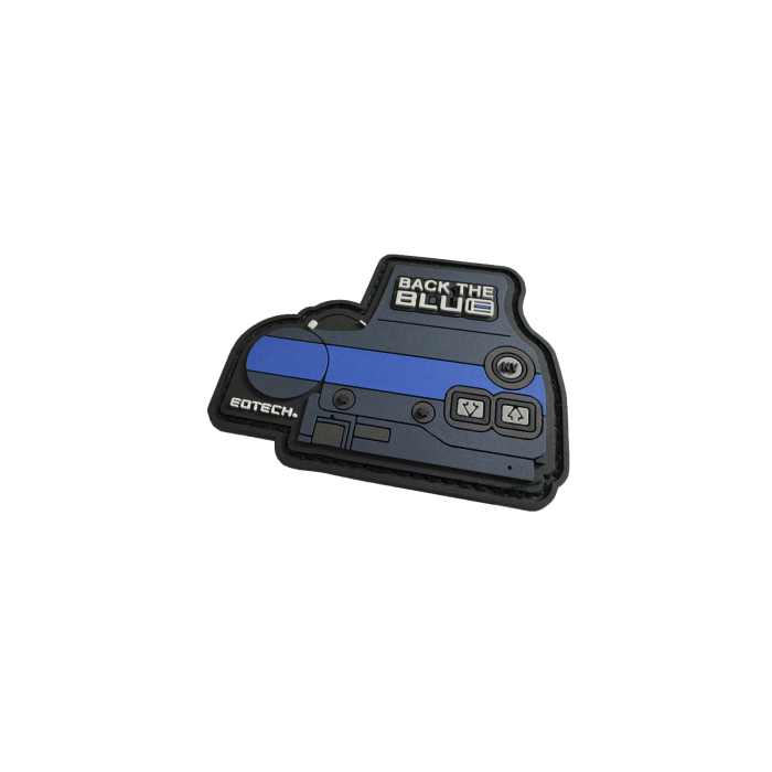 Back the Blue HWS Rubber Patch