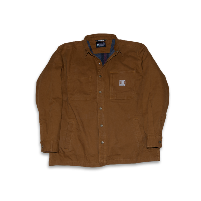 Carhartt Canvas Fleece-Lined Shirt Jacket