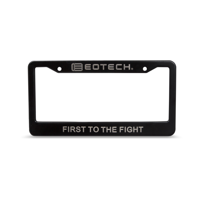 EOTECH First to the Fight License Plate Frame