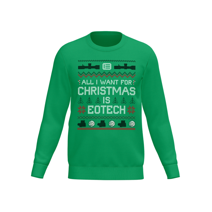 EOTECH Ugly Christmas Sweatshirt - S Apparel product image