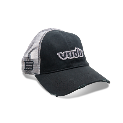 Vudu Frayed Trucker Mesh Cap