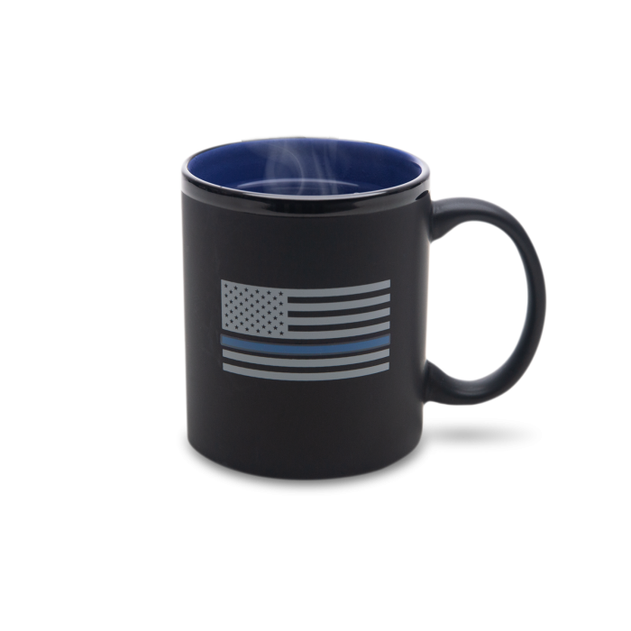 EOTECH Thermochromic Thin Blue Line Mug
