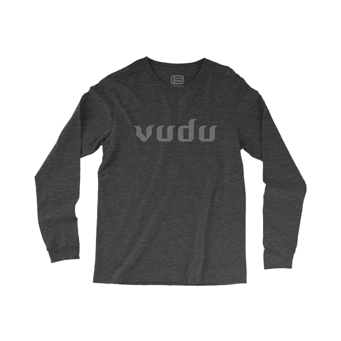 Vudu Logo Tri-Blend Long Sleeve T-Shirt